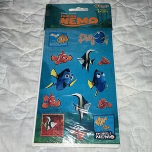 Vintage Sandylion Stickers Finding Nemo Disney  NEw Sealed 2 Sheets Y2K